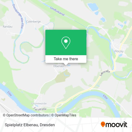 Карта Spielplatz Elbenau