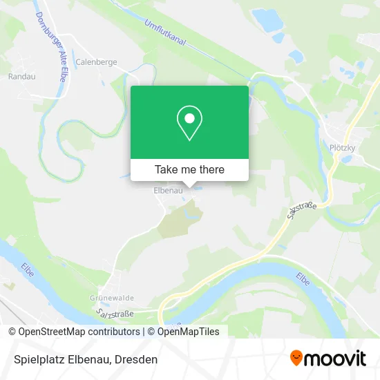 Карта Spielplatz Elbenau