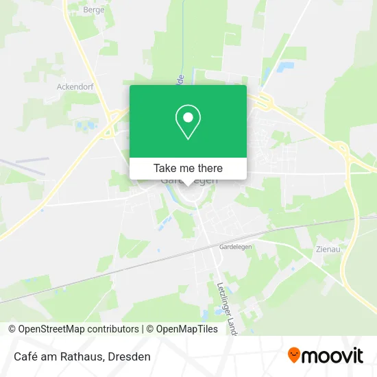 Карта Café am Rathaus
