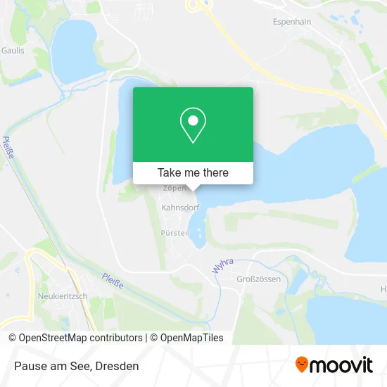 Карта Pause am See