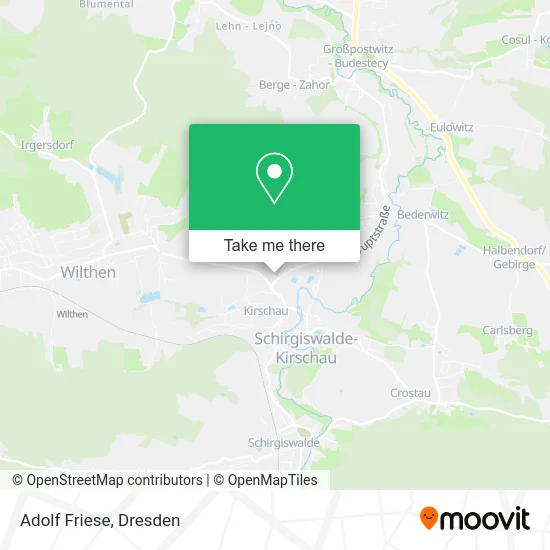 Карта Adolf Friese