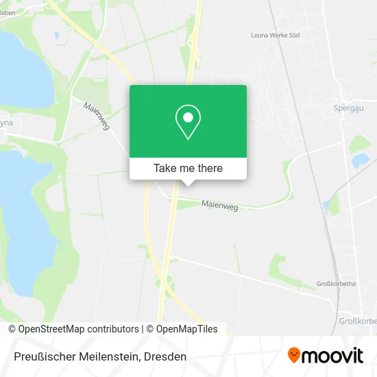 Карта Preußischer Meilenstein