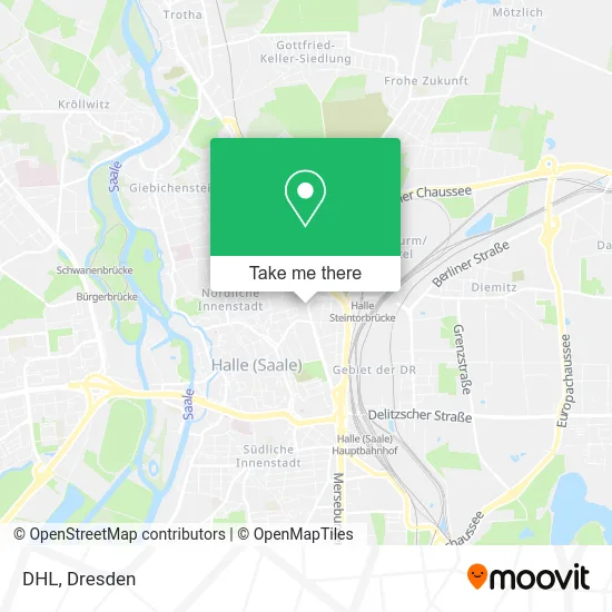 Карта DHL