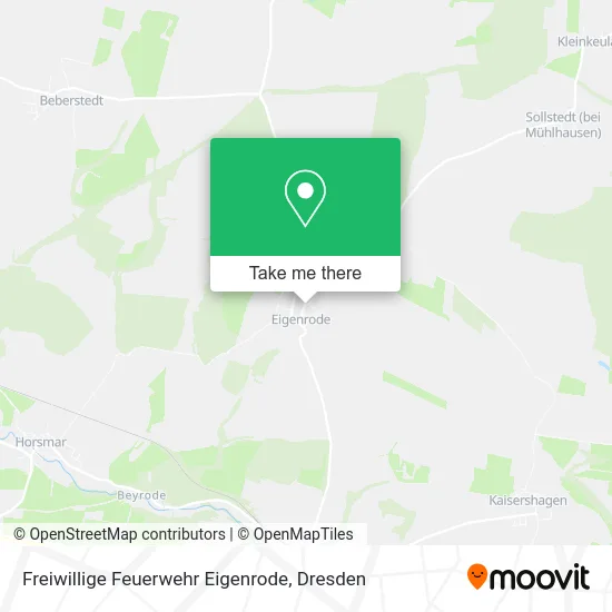 Карта Freiwillige Feuerwehr Eigenrode