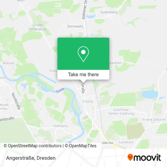 Карта Angerstraße