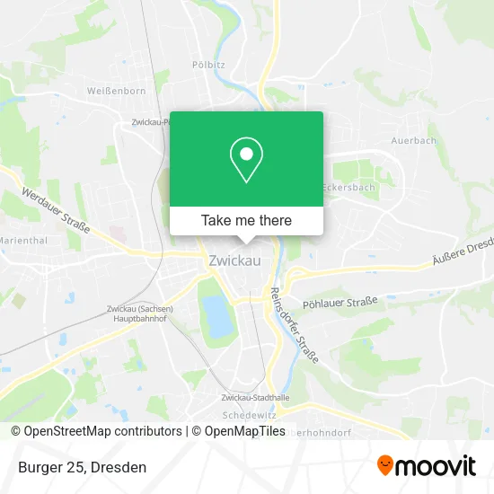 Карта Burger 25