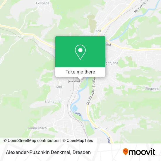 Карта Alexander-Puschkin Denkmal