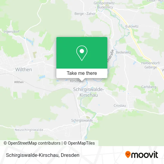 Карта Schirgiswalde-Kirschau