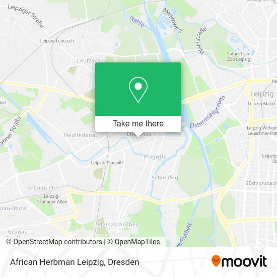 Карта African Herbman Leipzig