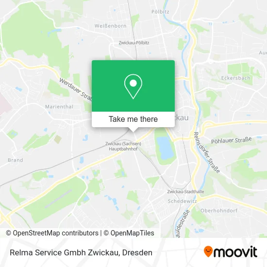 Карта Relma Service Gmbh Zwickau