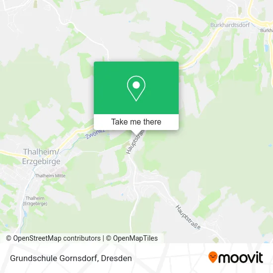 Карта Grundschule Gornsdorf