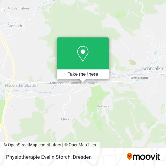 Карта Physiotherapie Evelin Storch