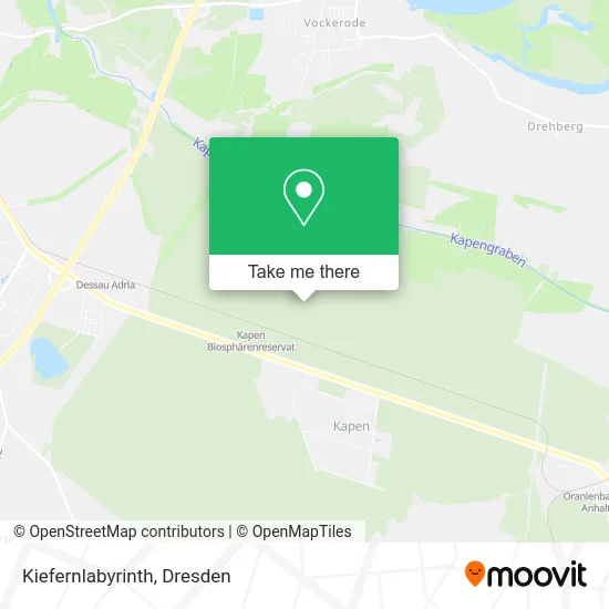 Карта Kiefernlabyrinth