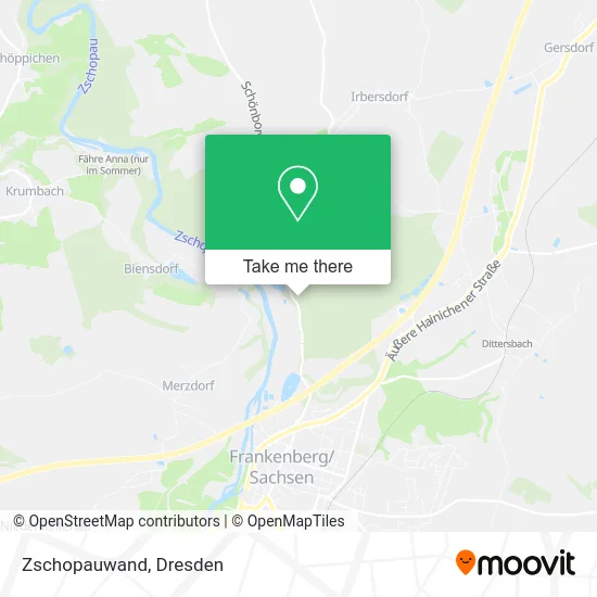 Карта Zschopauwand