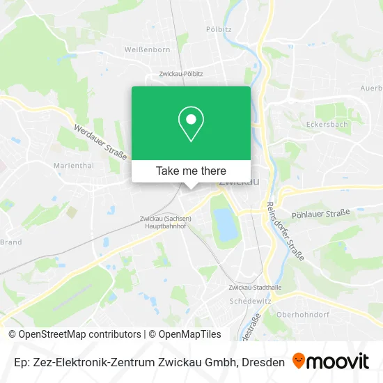 Карта Ep: Zez-Elektronik-Zentrum Zwickau Gmbh