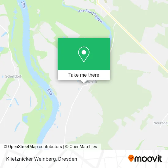 Карта Klietznicker Weinberg