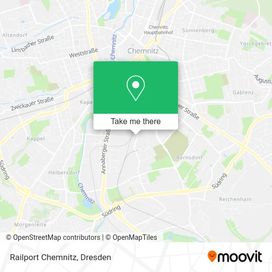 Карта Railport Chemnitz