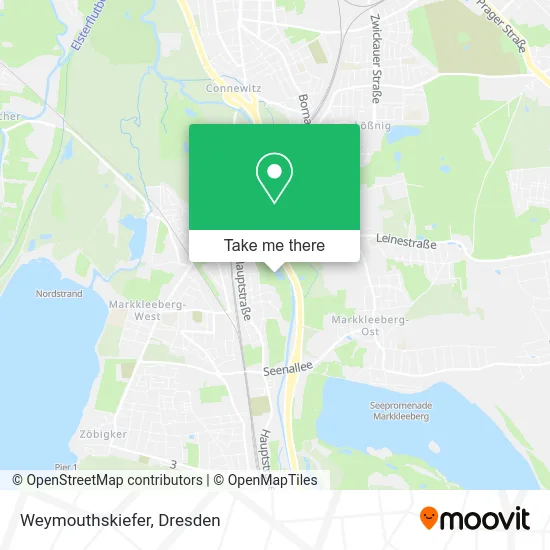 Карта Weymouthskiefer