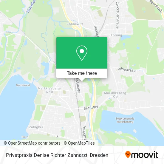 Карта Privatpraxis Denise Richter Zahnarzt