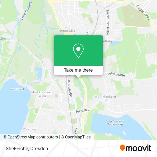 Карта Stiel-Eiche