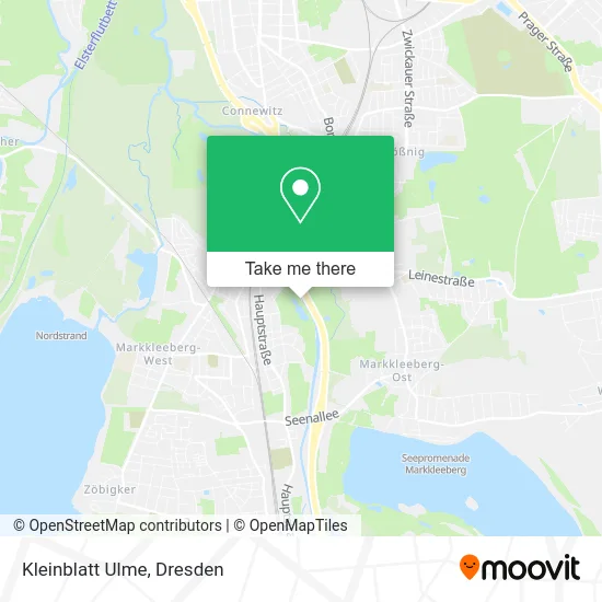 Карта Kleinblatt Ulme