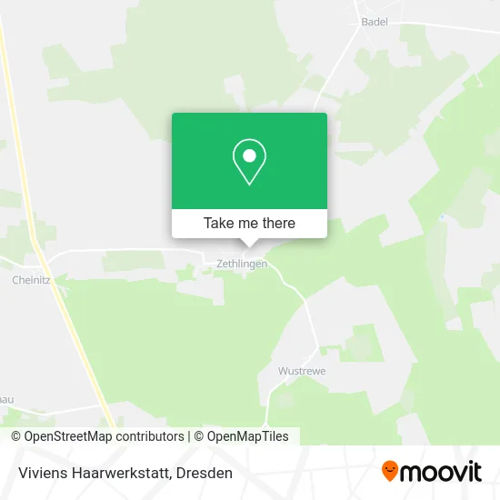 Карта Viviens Haarwerkstatt