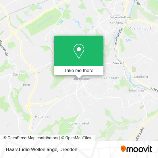 Карта Haarstudio Wellenlänge
