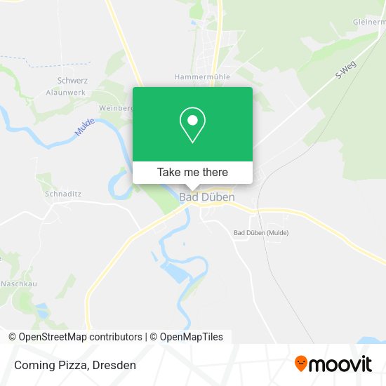 Карта Coming Pizza
