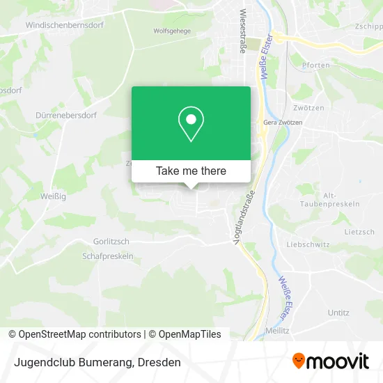 Карта Jugendclub Bumerang