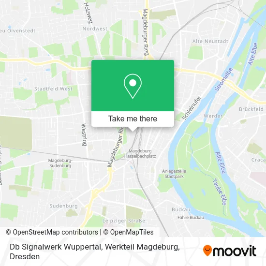Карта Db Signalwerk Wuppertal, Werkteil Magdeburg