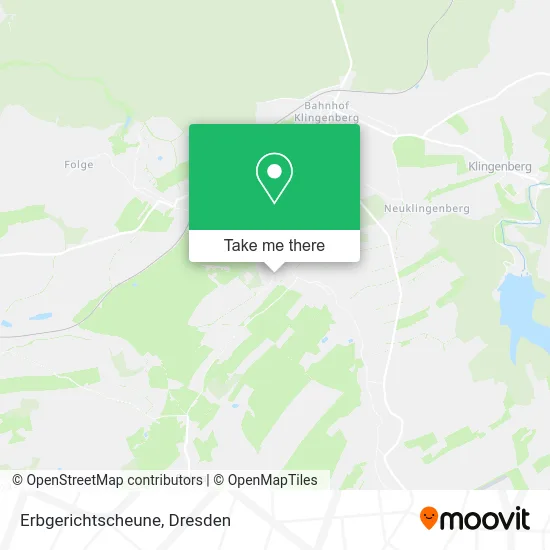 Карта Erbgerichtscheune