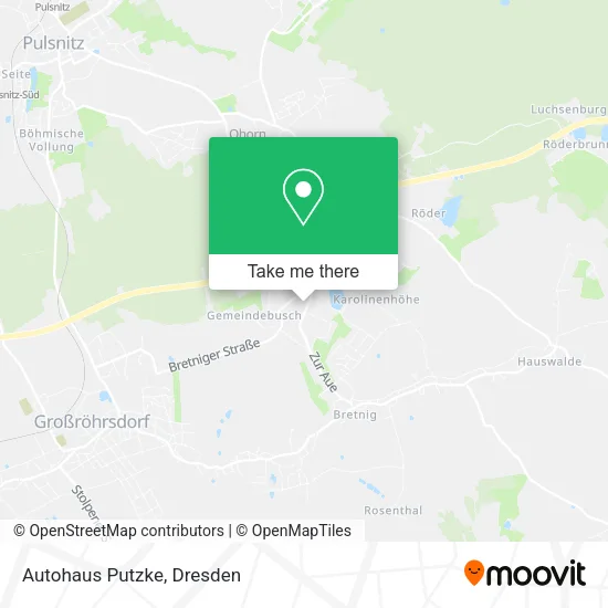 Карта Autohaus Putzke