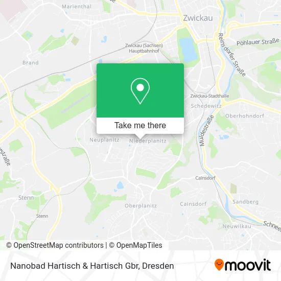 Карта Nanobad Hartisch & Hartisch Gbr