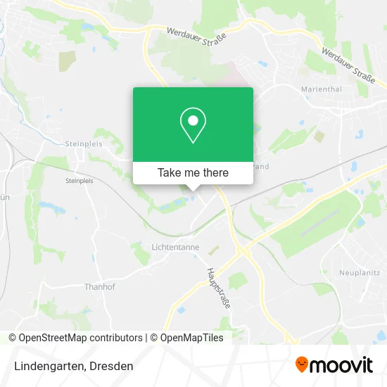Карта Lindengarten