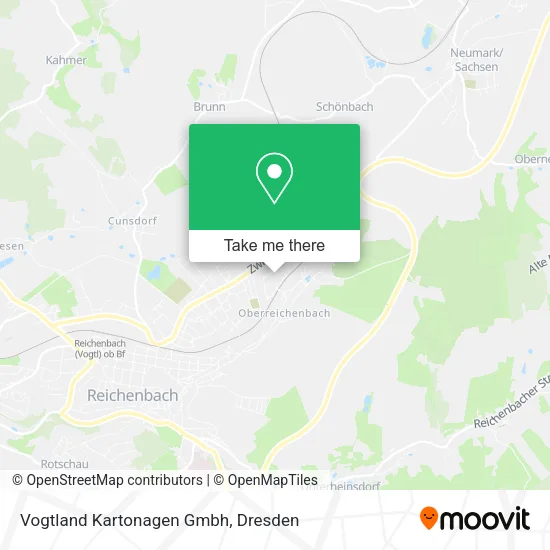 Карта Vogtland Kartonagen Gmbh