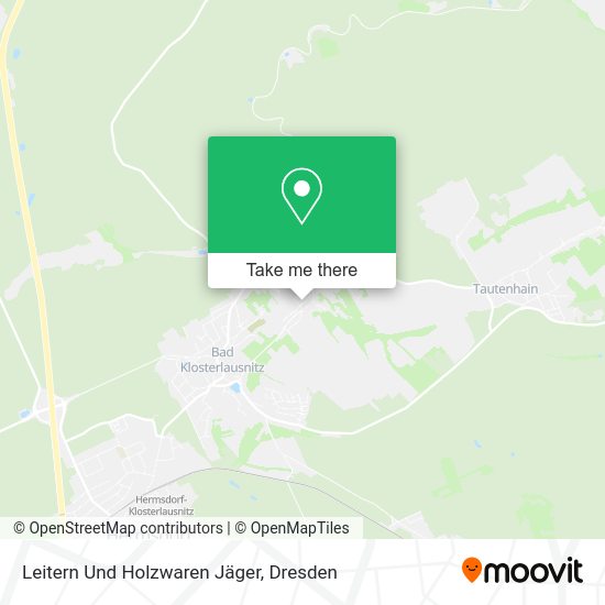 Карта Leitern Und Holzwaren Jäger