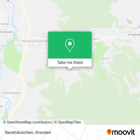 Карта Backhäuschen