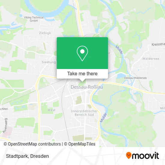 Карта Stadtpark