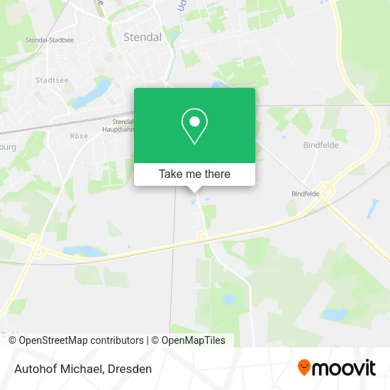Autohof Michael map