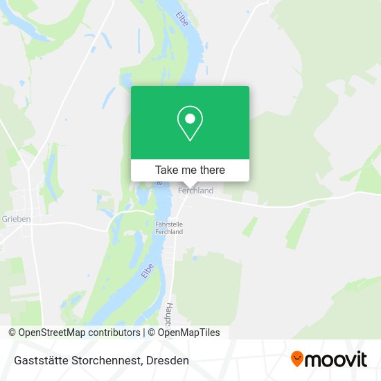 Карта Gaststätte Storchennest