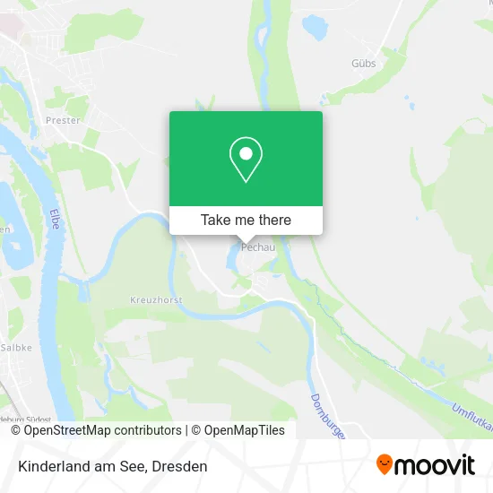 Карта Kinderland am See