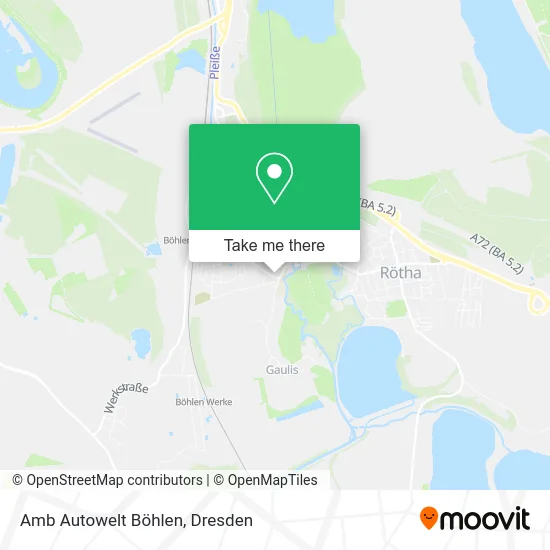 Карта Amb Autowelt Böhlen