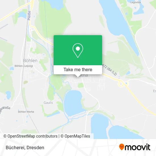 Карта Bücherei