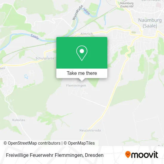 Freiwillige Feuerwehr Flemmingen map