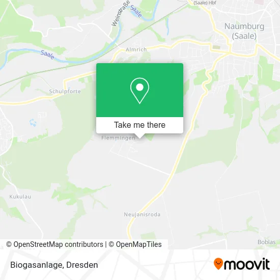 Карта Biogasanlage