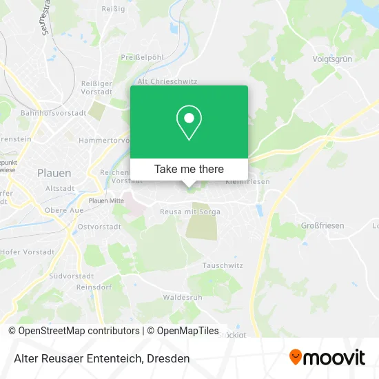 Карта Alter Reusaer Ententeich