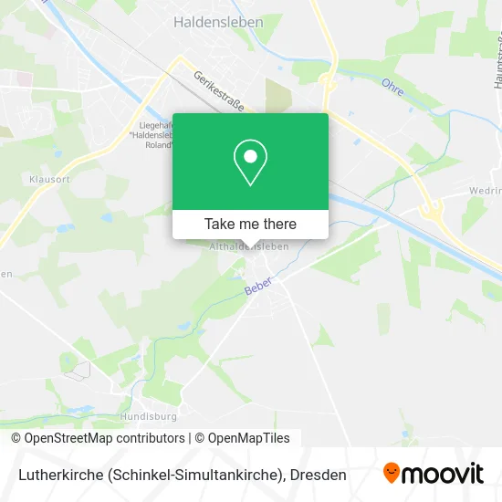 Карта Lutherkirche (Schinkel-Simultankirche)