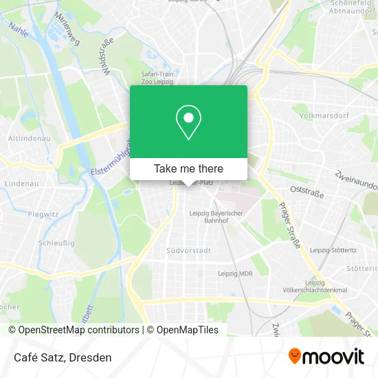Карта Café Satz