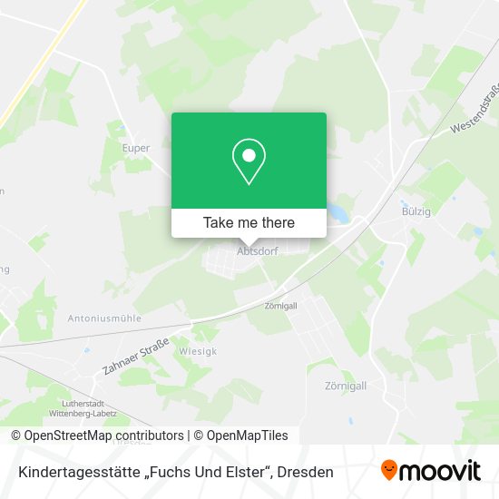Карта Kindertagesstätte „Fuchs Und Elster“