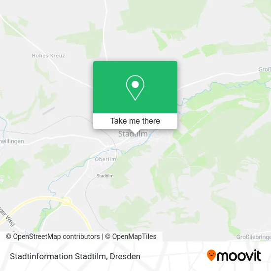 Карта Stadtinformation Stadtilm